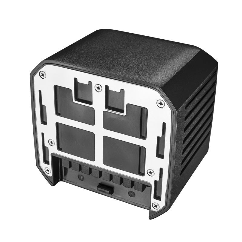 Walimex pro virtalähde 2Go-sarjalle, 240 W, 104 x 100 x 90 mm, Flash2Go 600 TTL ja LED2Go 60 Daylight