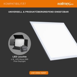 Walimex pro Shining White 380 LED valopöytä 38 x 38 cm 15 W himmennettävä 5600 K