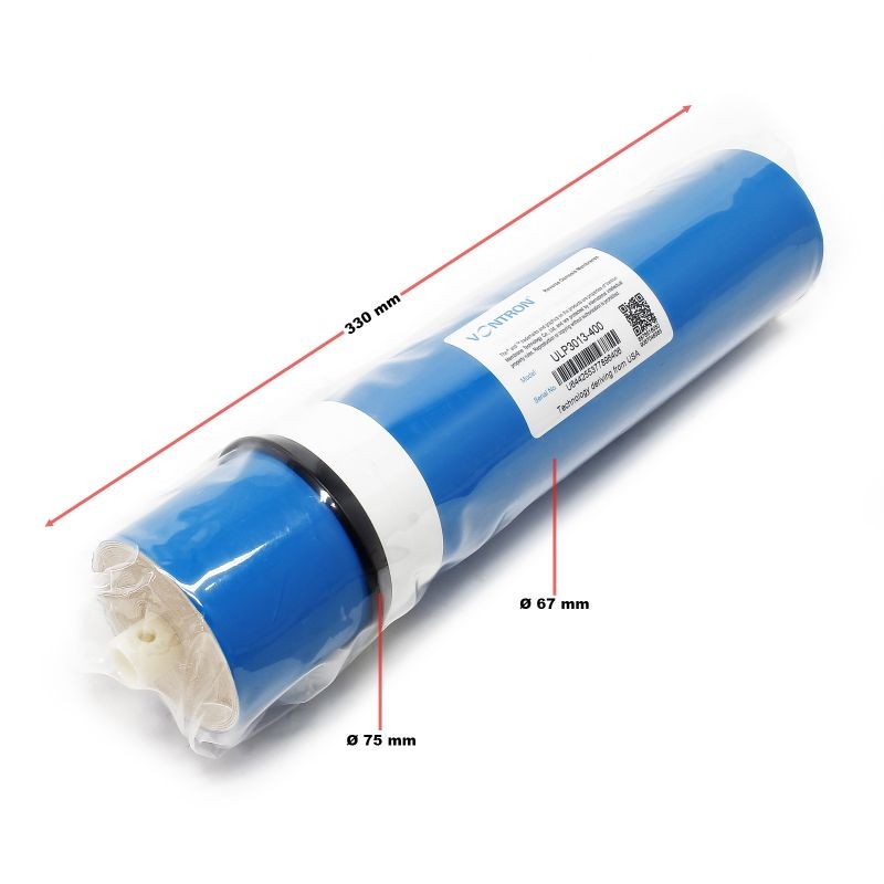 Naturewater Vontron käänteisosmoosikalvo 1500 l/vrk 75 mm