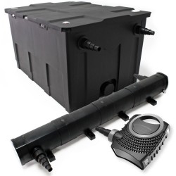 Lampisuodatinsetti CBF 550 60000 l NEO 10000 SuperECO pumppu 10000 l h CUV 272 UV selkeytin 72 W