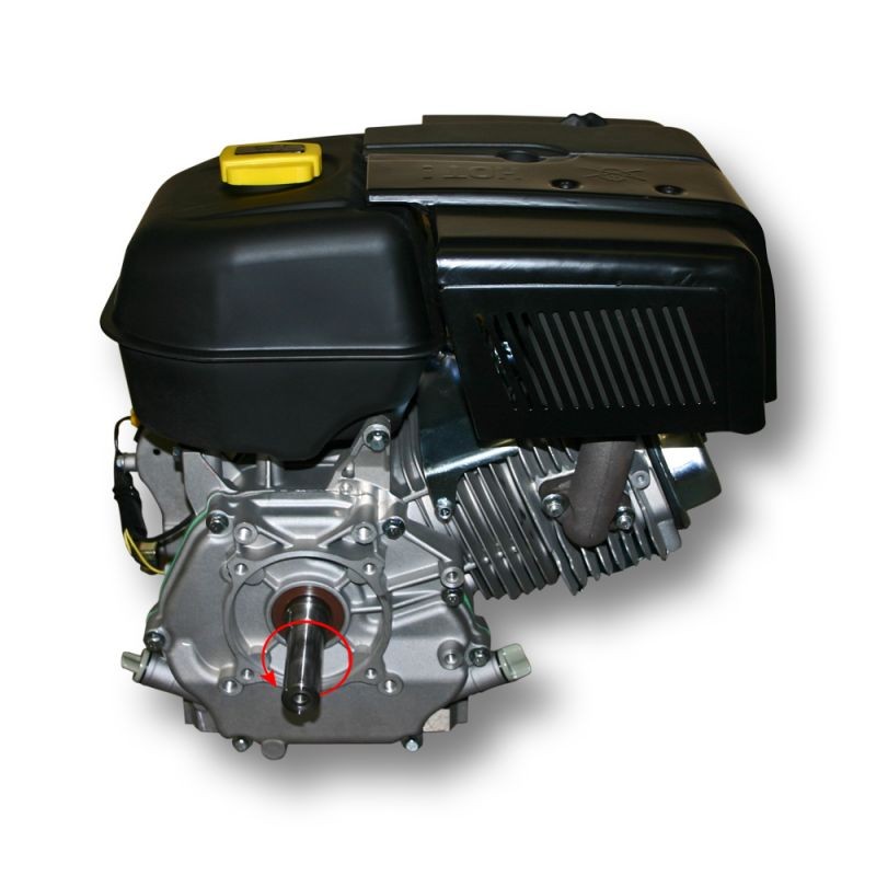 LIFAN 190 bensiinimoottori 15 hv, 420 cm³, 4-tahtinen, OHV, käynnistysnaru, 25,4 mm kampiakseli, pienkoneisiin
