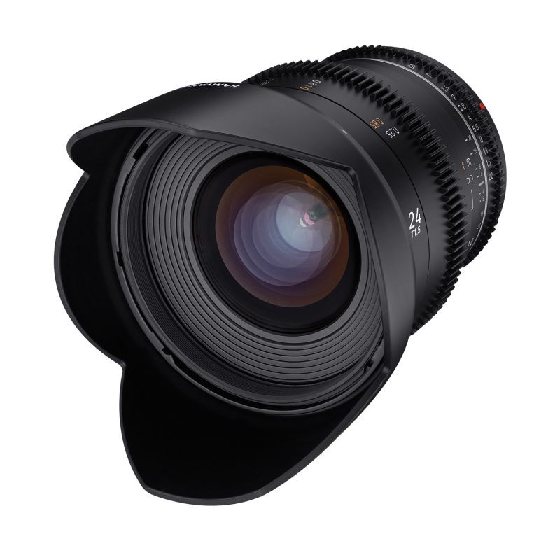 Samyang MF 24mm T1,5 VDSLR MK2 MFT laajakulmainen videolinssi