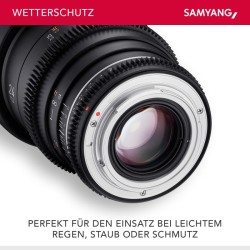 Samyang MF 24mm T1,5 VDSLR MK2 MFT laajakulmainen videolinssi