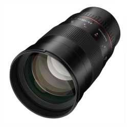 Samyang 135mm f 2 0 teleobjektiivi Fujifilm X sarjalle manuaalinen tarkennus