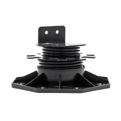 XPOtool Säädettävät terassijalat 20 kpl, 33–64 mm, 2700 kg, musta