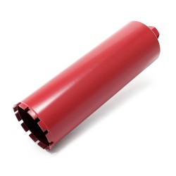 Timanttikruunu 132 mm työpituus 400 mm sintermetalli märkä ja kuivaporaus