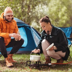 XPOtool Kaasukehitinsetti 8 kW, 28 mbar paineensäätin ja 1,5 m kaasuletku