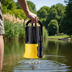 Uppopumppu puhtaalle vedelle 400 W, 7300 l/h, 7 m nostokorkeus, sensori