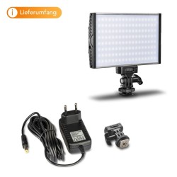 Walimex pro Niova 150 Bi Color LED videovalo 15 W 3200 5600 K sis virtalähteen