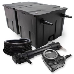 SunSun lampisuodatinsetti CBF 350B 60000 l NEO 10000 pumppu 10000 l h CUV 636 UVC selkeytin 36W 25m letku