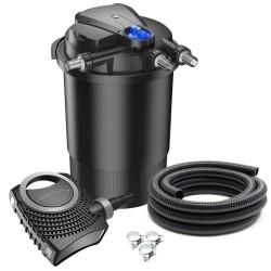 SunSun CPA 30000 lampisuodatinsetti 60000 l 55 W UV C NEO6000 SuperEco pumppu 6000 l h 5 m letku 38 mm