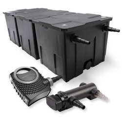 SunSun lampisuodatinsetti CBF 350C 90 000 l NEO 7000 SuperEco pumppu 7000 l h CUV 318 UV puhdistin 18 W