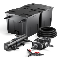 SunSun lampisuodatinsetti CBF 350B 60000 l NEO 10000 pumppu 10000 l h CUV 236 UVC puhdistin 36 W 25 m letku