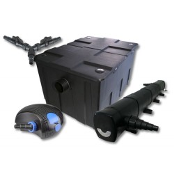 SunSun lampisuodatinsetti CBF 550 60000 l CTF 12000 pumppu 12000 l h CUV 272 UVC selvityin 72W Y jakaja