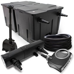 Lampisetti CBF-350B suodatin 60000 l, NEO-10000 pumppu 10000 l/h, CUV-236 UVC-selkeytin 36 W, 25 m letku 25 mm