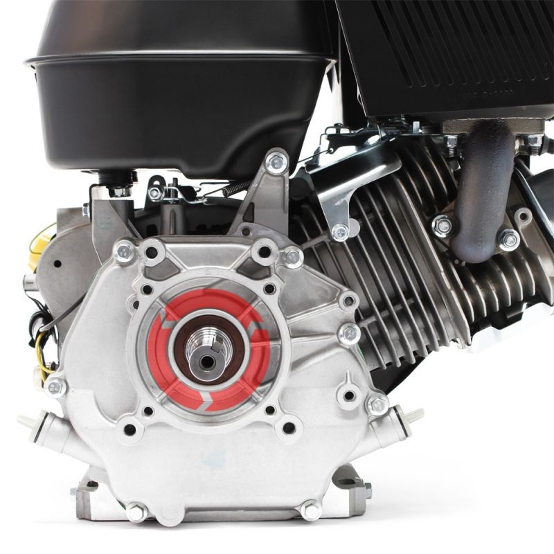 LIFAN 190 bensiinimoottori 15 PS (10 kW) 420 cm3, 4-tahtinen, 25 mm kampiakseli, ilmajäähdytteinen, OHV