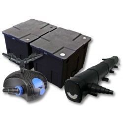 SunSun lampisuodatinsetti 60 000 l, CBF-350B, CTF-12000 SuperECO pumppu 12000 l/h, CUV-272 UVC-selkeytin 72W