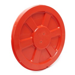 Kuperapeili 80 cm, punainen, polykarbonaatti, 130-160° näkökenttä