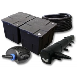 SunSun Lampisuodatinsetti CBF 350B 60000 l CTF 6000 pumppu 6000 l h CUV 272 UVC laite 72 W 25 m letku 25 mm