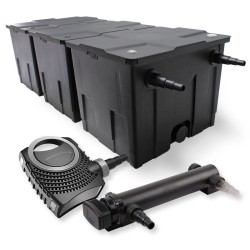 SunSun lampisuodatinsetti CBF 350C 90000 l CTF 8000 SuperECO pumppu 8000 l h CUV 324 UVC selkeytin 24 W