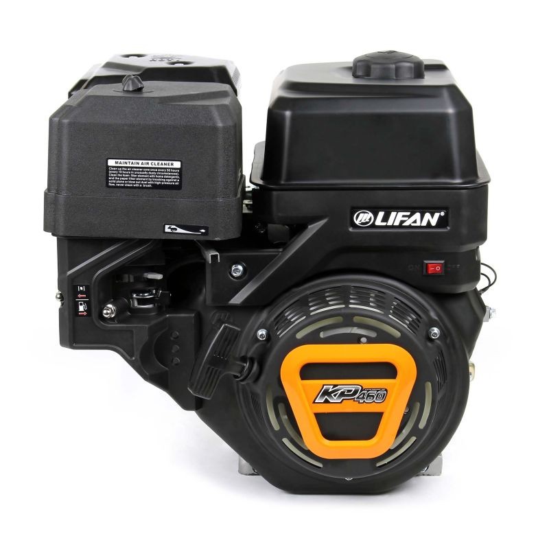 LIFAN KP460 bensiinimoottori 15,6 PS 459 cm³ 4-tahtinen ilmajäähdytteinen 25 mm akseli rakennuskoneisiin