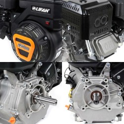 LIFAN KP460 bensiinimoottori 15,6 PS 459 cm³ 4-tahtinen ilmajäähdytteinen 25 mm akseli rakennuskoneisiin