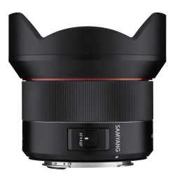 Samyang AF 14mm f/2.8 laajakulmaobjektiivi Canon EF- ja EF-S-kameroille, täyskenno ja APS-C