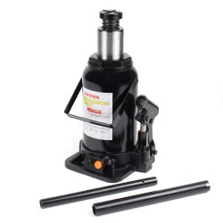 Hydraulinen pullonostin 20 t Slow down toiminto 244 449 mm musta