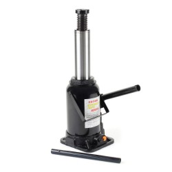 Hydraulinen pullonostin 20 t, Slow-down-toiminto, 244–449 mm, musta