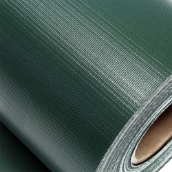 Näkösuojanauhat, 70 m x 19 cm, vihreä, PVC 650 g/m², 40 kpl klipsit