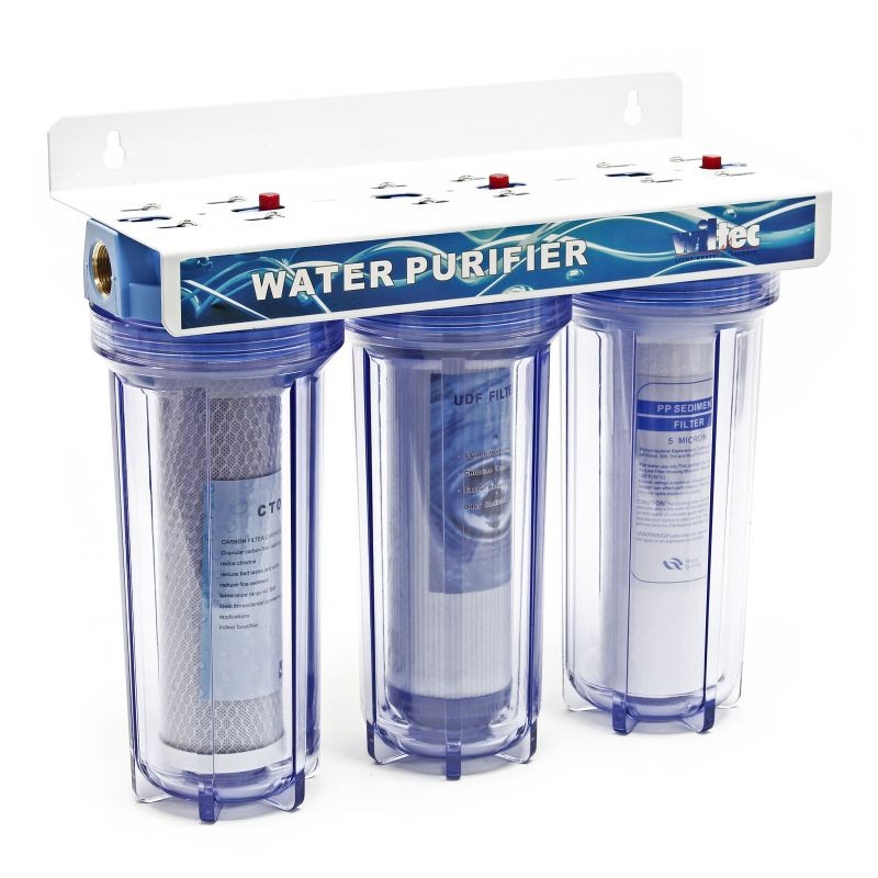 Naturewater NW-PR103 kolmivaiheinen vedenpuhdistusjärjestelmä, 5 µm, 20,67 mm, Ø 62 mm