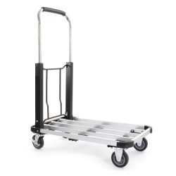 XPOtool Alustavaunu 150 kg, 710x410 mm, taitettava, laajennettava alusta, jarru
