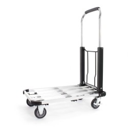 XPOtool Alustavaunu 150 kg, 710x410 mm, taitettava, laajennettava alusta, jarru