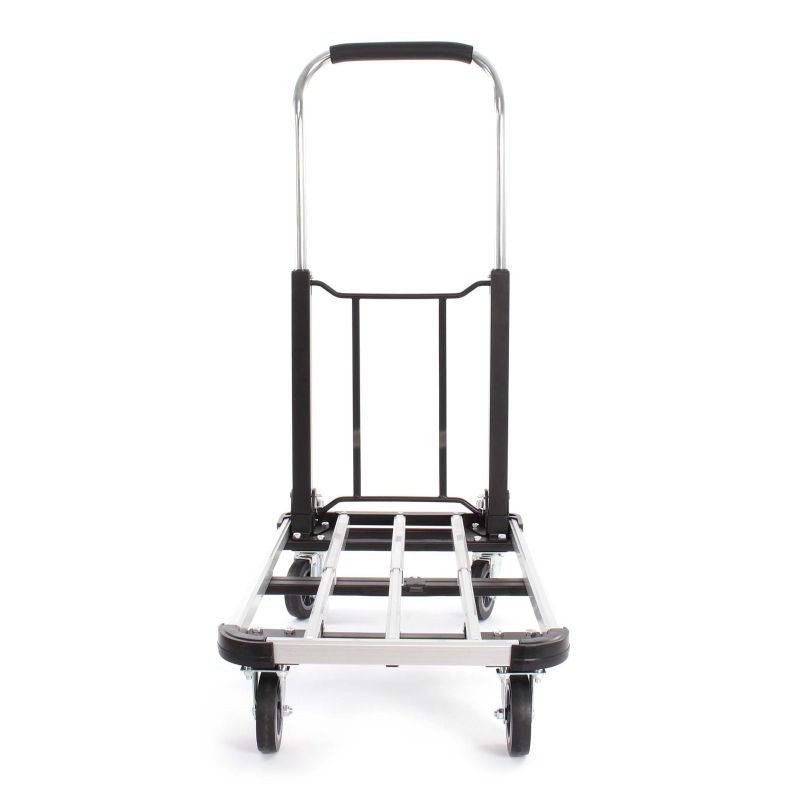 XPOtool Alustavaunu 150 kg, 710x410 mm, taitettava, laajennettava alusta, jarru