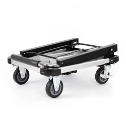 XPOtool Alustavaunu 150 kg, 710x410 mm, taitettava, laajennettava alusta, jarru