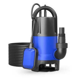 Likaisen veden uppipumppu 1100 W 15000 l h kellukskytkimellä