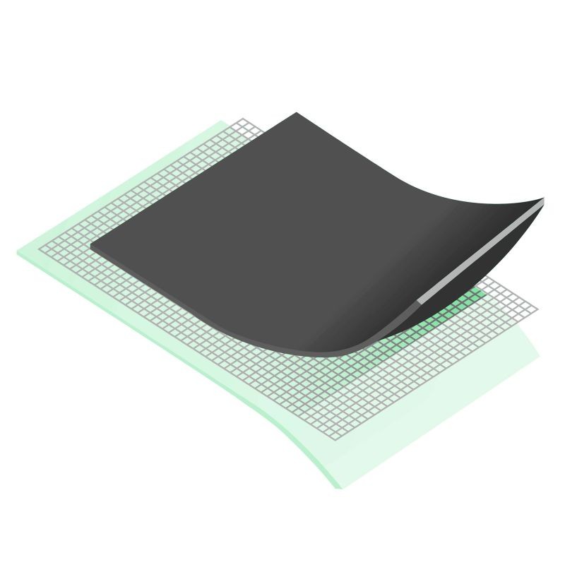 Pyöreä allassuojapeite 520 cm, 200 g/m² PE, UV-suojattu, 2-in-1 kesä- ja talvikäyttöön, musta/vihreä