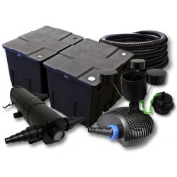 SunSun lampisuodatinsetti CBF 350B 60000 l CTF 6000 pumppu CUV 236 UV selkeistin CSP 250 skimmeri letku