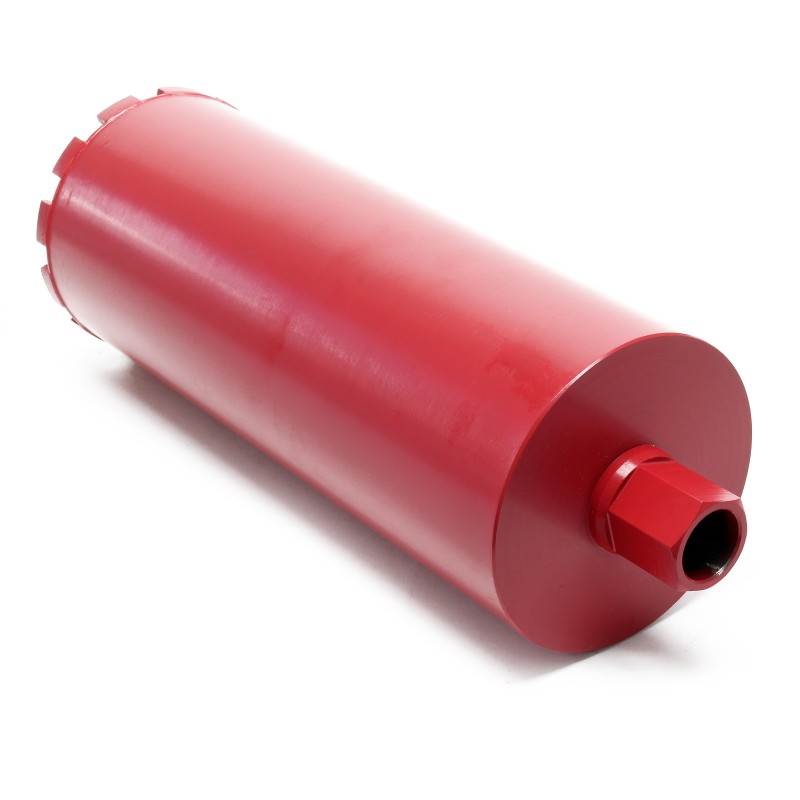 Timanttiporakruunu 150 mm 1 ¼ UNC 400 mm sintermetalli märkä- ja kuivaporaus