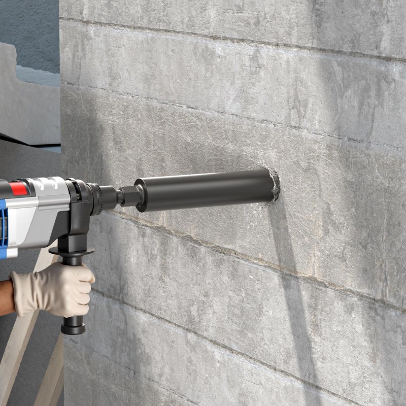 Timanttikerauspura Typ 2 (Mesh) 82 mm, 450 mm, 1¼ UNC, märkäporaus, betoni, kivi, graniitti