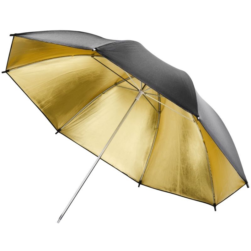 Walimex pro valokuvausvarjojen setti 109 cm, 3 kpl (valkoinen, kultainen, hopeinen)