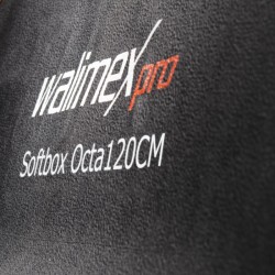 Walimex pro Octagon Softbox PLUS Orange Line 120 cm oktagon-softbox kulta-hopea-sisäpaneelilla