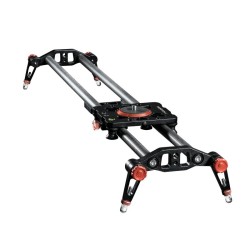 Walimex pro Carbon Video Slider Pro 50 cm kameravaunu, musta, hiilikuitu
