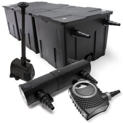 Lampisuodatinsetti CBF 350C 90 000 l NEO 10000 pumppu 10 000 l h CUV 218 UVC kirkastin 18 W HJ 943 800 l h