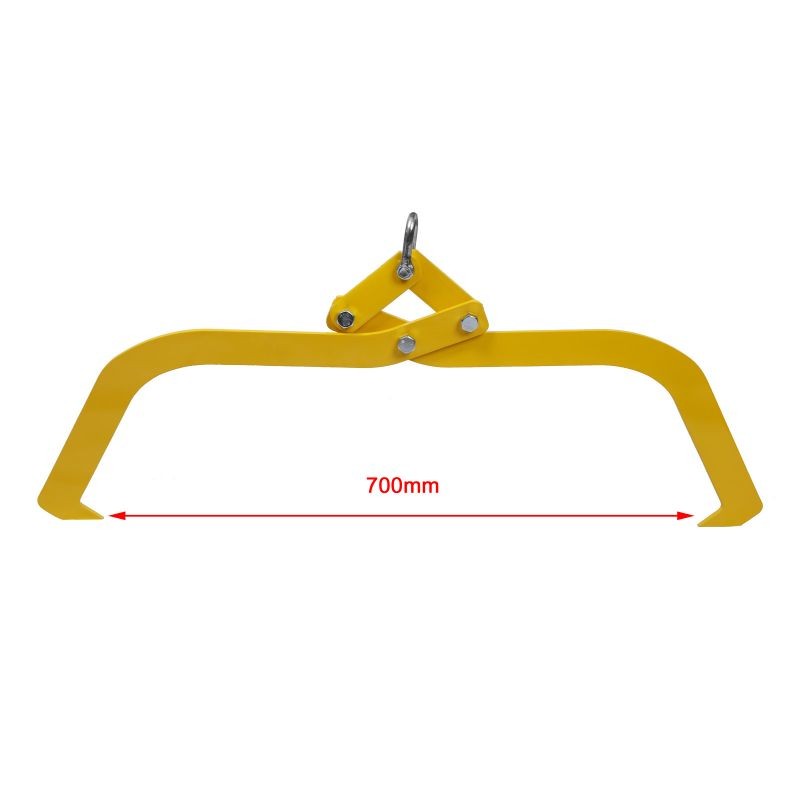 Tukkippihti max 700 mm, 500 kg, 2 puristuspiikkiä