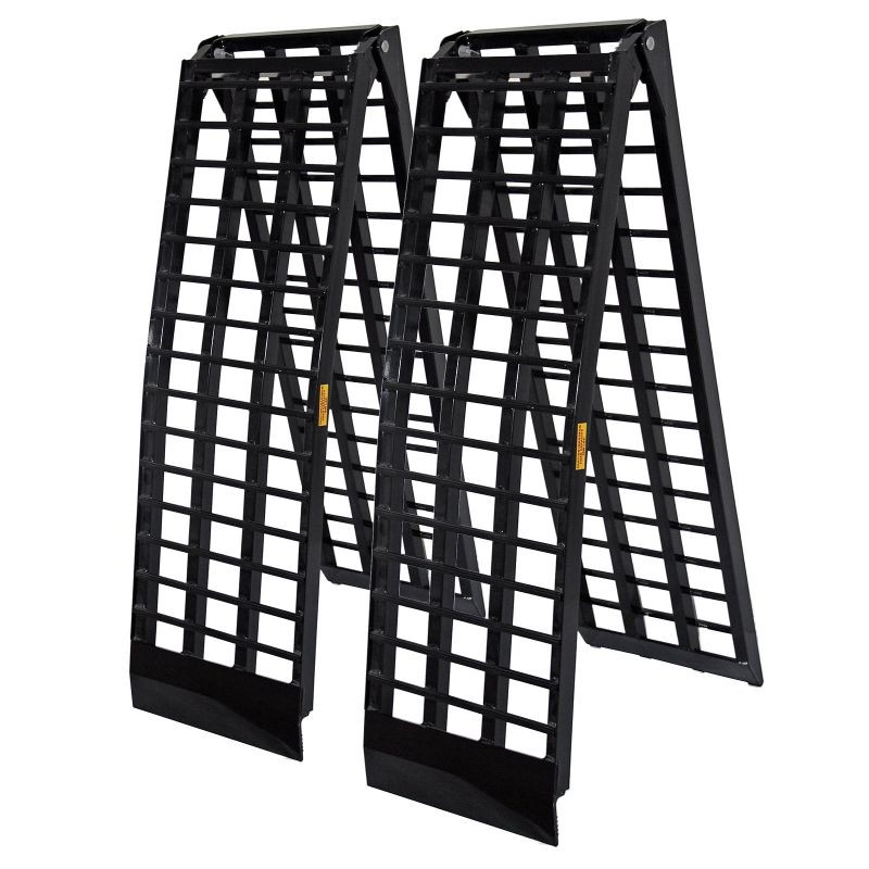 Taitettavat alumiiniset lastausrampit 2 kpl, 275 cm, 680 kg, moottoripyörille, mönkijöille, ATV-ajoneuvoille