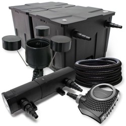 SunSun Lampisuodatinsetti: CBF-350B 60000 l, NEO-10000 10000 l/h, CUV-236 36 W, CSP-250 skimmeri, 25 m letku