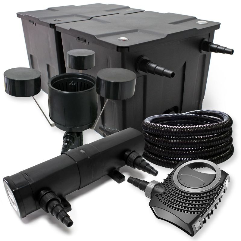 SunSun Lampisuodatinsetti: CBF-350B 60000 l, NEO-10000 10000 l/h, CUV-236 36 W, CSP-250 skimmeri, 25 m letku