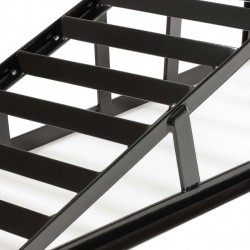 Kuormausrampit moottoripyörille ja mönkijöille, 2 kpl, 2 t, 940 x 310 x 270 mm, teräs, musta