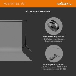 Walimex pro taustapaperi 1 35 x 10 m harmaa heijastamaton